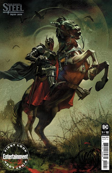 Batman meets <em>Game of Thrones</em> in upcoming fantasy comic <em>Dark Knights of Steel</em> Dark Knights Of Steel, Joshua Middleton, Dark Knights, Tom Taylor, Mike Deodato, Comic Book Shop, Injustice 2, Medieval World, Bd Comics