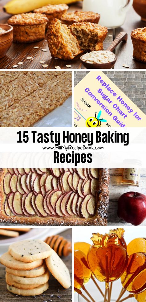 Share a few healthy recipe ideas to create that uses honey instead of sugar, much healthier and tastier. bake some biscuits or cookies and lolipops for kids, my favorite are the oat crunchies made with honey, and a few muffin recipes with oat and honey, even a chocolate one. more ideas to choose from. Food With Honey Easy Recipes, Recipes With Raw Honey, Recipes Made With Honey, Baking With Honey Instead Of Sugar, Sweet As Honey Keto Recipes, Desserts With Honey Instead Of Sugar, Honey Cookies No Sugar, Cookies Made With Honey Instead Of Sugar, Honey Dessert Recipes