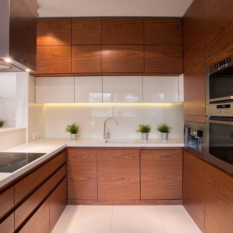 Painting Laminate Kitchen Cabinets, Kitchen Cabinets Materials, Laminate Kitchen Cabinets, Modular Kitchen Cabinets, Laminate Cabinets, Kitchen Cabinets And Countertops, Kabinet Dapur, Laminate Kitchen, Kitchen Cabinet Styles