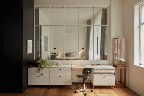 Home Office Comforts – USM – Product Feature – The Local Project 1920s Apartment, Comfortable Office, Bedroom Cabinets, The Local Project, Apartment Aesthetic, Wardrobe Storage, Product Feature, City Apartment, Local Design