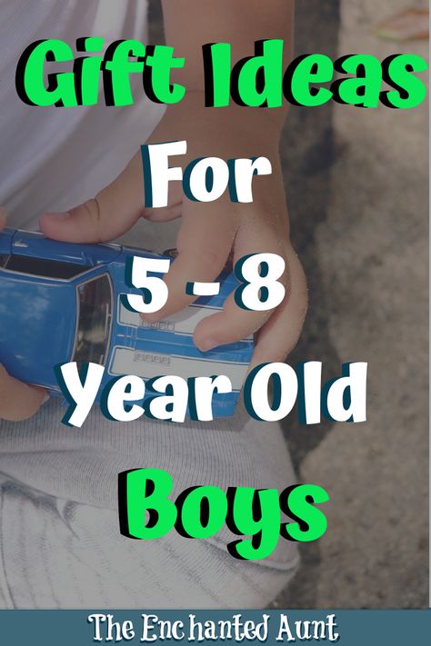 Gifts ideas for Boys Ages 5-8 - Whether it’s for his birthday, special event, or holiday, there are certain gifts that are always a winner amongst this age group of boys. By five years old they’ve grown out of their preschool toys, and now they’re ready for big boy toys. #giftsfornephews #giftsforboys #giftsideasforboys #giftideasfornephews #giftage5boy #giftage6boy#giftage7boy #giftage8boy Christmas Gifts For Nephews, Toddler Parenting, Candy Poster, Nephew Gifts, Birthday Special, Big Boy Toys, 30th Birthday Gifts, Birthday Gifts For Boys, 40th Birthday Gifts