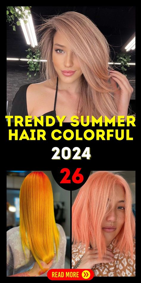 Embrace a youthful vibe with trendy summer hair colorful 2024 ideas for brunettes, perfect for experimenting with various lengths and colors. Whether it's short hairstyles with cool blondes highlights or long, flowing locks with rich brown and black hues, these trends are all about expressing your unique style. They are particularly suitable for Indian and Arabic hair types, offering a beautiful mix of tradition and modern flair. Light Skin Black Hair, Arabic Hair, Cool Blondes, Cool Blonde Highlights, Summer Hair Trends, Hair Colorful, Hairstyles 2024, 2024 Ideas, Pretty Brunette