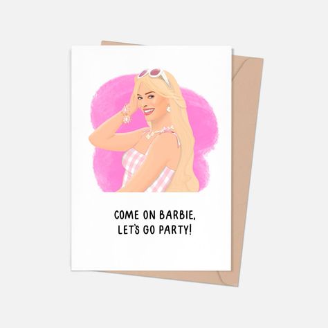 Faire — Unique wholesale merchandise for your store. Barbie Birthday Card, Message Envelope, Fav Person, Book Clothes, Barbie Birthday, Candles For Sale, Barbie Party, Some Text, Party Prints