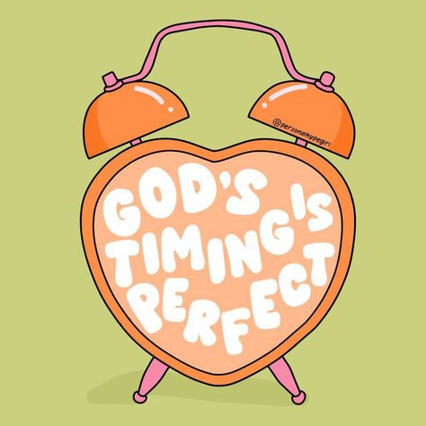 Motivational Quotes Positive Christian, Colorful Bible Verses, Gods Timing Wallpaper, Orange Quotes Aesthetic Positive, Cute God Images, Christian Playlist Cover, Bible Verse Widget, Gods Timing Is Perfect, Encouraging Christian Quotes