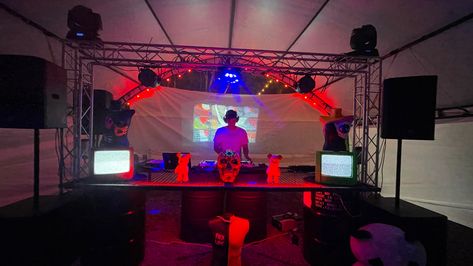 Ideas de Dj Booth Dj Booth, Event Decor, Dj, Halloween, Electronic Products, Quick Saves