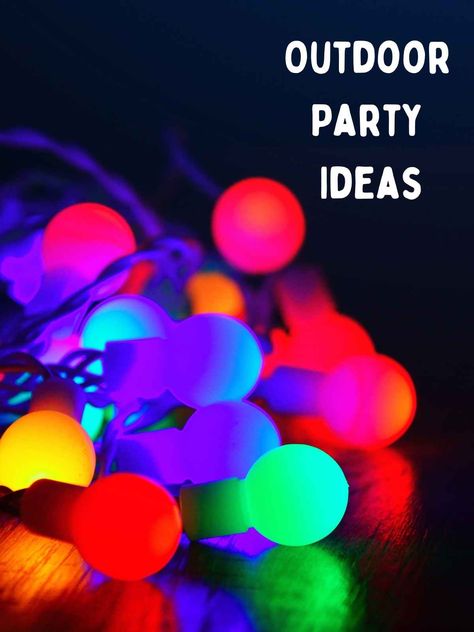 73+ Bold Glow in the Dark Party Ideas - Fun Party Pop Party Water Games, Park Parties, Backyard Party Games, Beach Glow, Party Outside, Glow In Dark Party, Outdoor Party Ideas, Inside Games, Party Game Ideas