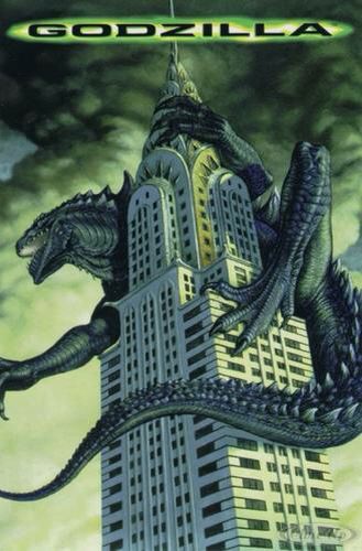 Zilla 98 Godzilla Poster, Godzilla 1998, Godzilla Franchise, Bad Film, Monster Pictures, Godzilla Wallpaper, All Godzilla Monsters, Kaiju Art, Giant Monsters