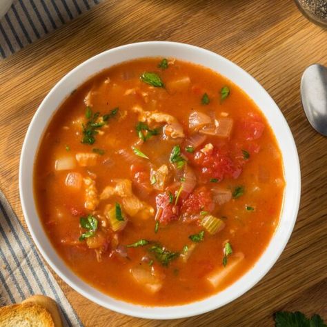 Ina Garten Manhattan Clam Chowder Manhattan Clam Chowder Recipe Crockpot, Easy Manhattan Clam Chowder Recipe, Manhattan Clam Chowder Recipe, Mo’s Clam Chowder Recipe, Woodmans Clam Chowder, Manhatten Clam Chowder, Natasha’s Kitchen Clam Chowder, Manhattan Clam Chowder, Jacque Pepin