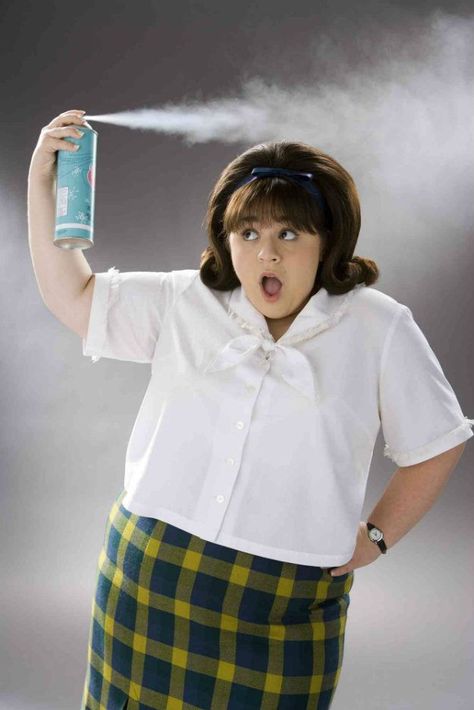 Tracy Turnblad from Hairspray | DIY Plus Size Halloween Costumes You Can Sew Broadway Musicals Costumes, Hairspray Costume, Tracy Turnblad, Nikki Blonsky, Hairspray Movie, Hairspray Musical, Halloween Costume Couple, Diy Hair Spray, Halloween Costumes Plus Size