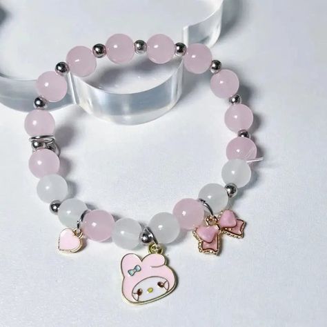 Stay Connected with Sanrio's Kuromi & My Melody Magnetic Couple Bracelets" 💖🔗 Experience a whimsical bond with these adorable bracelets, designed to magnetically unite Kuromi and My Melody, symbolizing love and friendship in true Sanrio fashion! 🎀... Sanrio Kuromi & My Melody Magnetic Couple Bracelet 18.99 https://kyoota.com/products/sanrio-kuromi-my-melody-magnetic-couple-bracelet ✨500+ happy customers✨ 💠Free Worldwide Shipping💠 Trendy & cute Japanese plushies, accessories to all fans ov... Cartoon Bow, Bff Bracelets, Best Friend Bracelets, Kuromi My Melody, Sanrio My Melody, Friend Bracelets, Couple Bracelets, Bracelet Ideas, Magnetic Bracelet