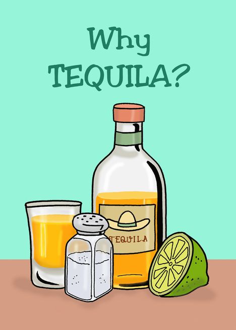 Funny Birthday Card With Words Why Tequila? card Tequila Birthday Quotes, Tequila Birthday, Funny Birthday Card, Funny Birthday Cards, Card Card, Birthday Quotes, Girls Night Out, Tequila, Girls Night