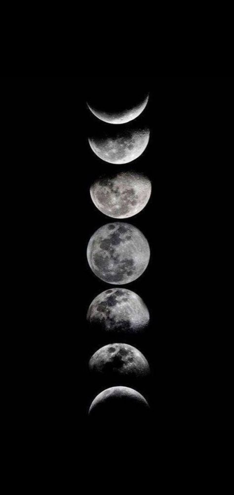 The best moon wallpaper backgrounds for iphone Moon Wallpaper Backgrounds, Moon Phase Wallpaper, Wallpaper Backgrounds Black, Phase Tattoo, Wallpaper Backgrounds For Iphone, Aesthetic Wallpaper Phone, Backgrounds Black, Grunge Posters, Moon Wallpaper