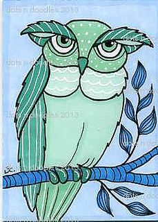 Whimsical owl 3 | Flickr - Photo Sharing! Owl Doodle, Owl Sewing, Zentangle Animals, Whimsical Owl, Bird Quilt, Owl Crafts, Owl Painting, Wise Owl, Owl Art