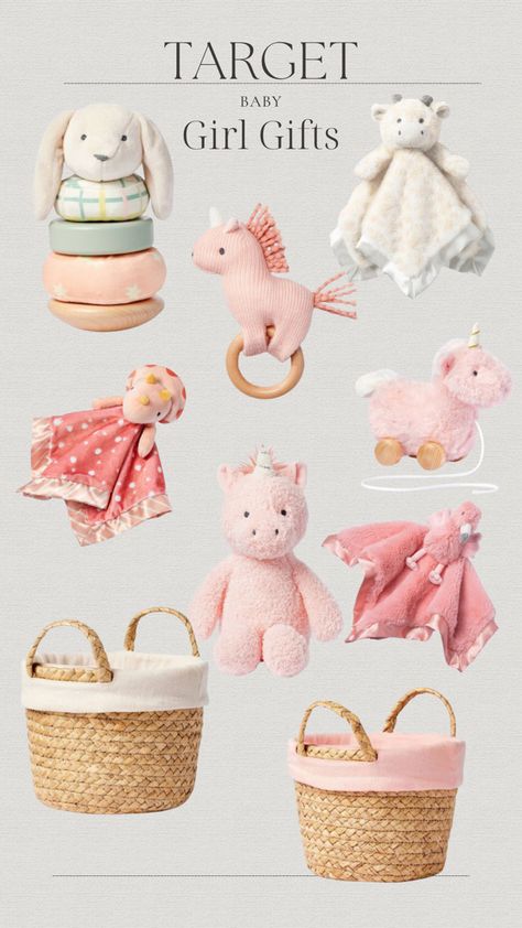 Know anyone expecting a baby girl! Check out these adorable little girl gifts from Target! #target #targetfind #babygift #baby #babyshowergift #newbabygift Follow my shop @Lo_Novi1 on the @shop.LTK app to shop this post and get my exclusive app-only content! #liketkit #LTKbump #LTKbaby #LTKGiftGuide @shop.ltk https://liketk.it/4v6MY Sentimental Gifts For Baby Girl, Gifts From Target, Boho Baby Girl Gift Basket, Babyshower Basket Girl, Toddler Girl Gift Guide, Gifts For Baby Girl, Newborn Girl Gift, Cute Baby Shower Gifts Baskets Stork Baby Gift Baskets, Cloud Island