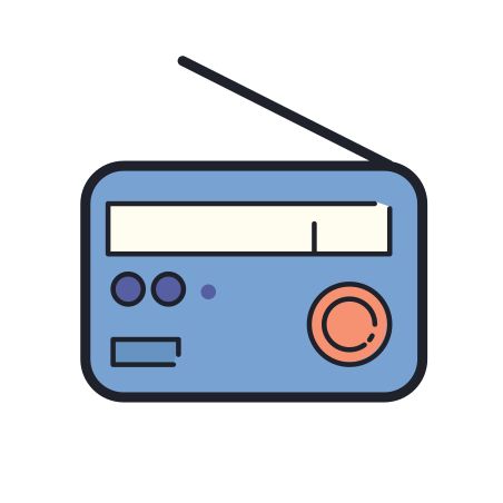 Radio Drawing, Ice Cream Emoji, Radio Icon, Greek Helmet, Doodle Quotes, Html Code, Bubble Style, Web Project, Cute Clipart