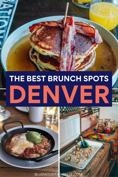 The complete Denver Food Guide to the best brunch spots in Denver Colorado | denver brunch spots | denver brunch restaurants | best brunch downtown denver | denver brunch spots | best brunch denver colorado | best brunch in denver colorado | brunch denver colorado | denver brunch | brunch in denver colorado | best places to eat breakfast in denver | best places to eat denver colorado | best places to eat downtown denver | denver breakfast spots Denver Breakfast, Denver Brunch, Colorado Life, Denver Food, Denver Restaurants, Breakfast Places, Brunch Places, Colorado Denver, Brunch Restaurants