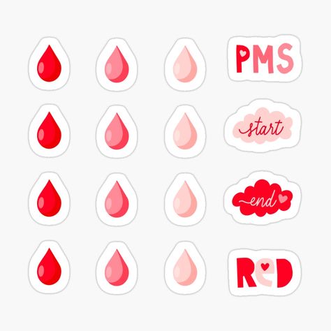 Period Tracker Stickers, Period Stickers, Cycle Stickers, Period Poverty, Health Stickers, Exercise Quotes, Tracker Stickers, Agenda Stickers, Ipad Goodnotes