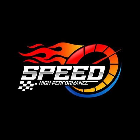 Fast and Speed logo template vector. Automotive Logo Vector Template Racing Logo Design, Race Logos, Sports Car Logos, Astrea Grand, Motorcycles Logo Design, Speed Logo, Motorsport Logo, Fast Logo, Car Logo Design