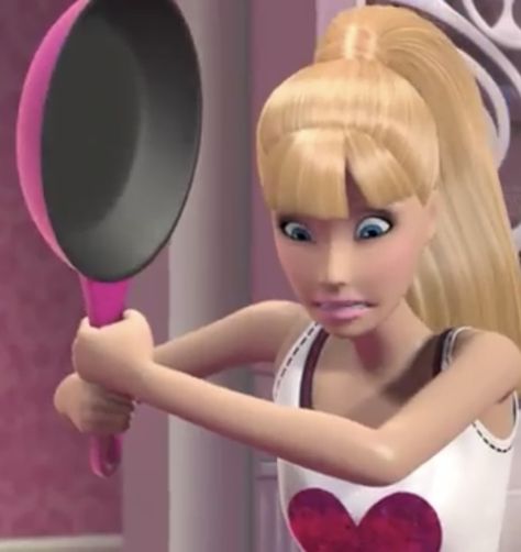 Barbie Life In The Dreamhouse Icons, Barbie Memes Funny, Barbie Meme, Barbie Memes, Barbie Jokes, Confused Face, Princess Charm School, Barbie Funny, Barbies Pics