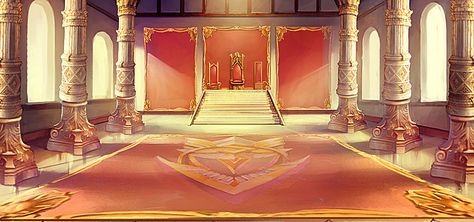 Background palace Throne Background, Seminole Art, Royal Background, King On Throne, Background References, 5 Solas, Room Concept, Fantasy Background, Throne Room