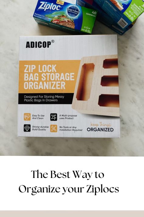 You need this DIY ziploc storage organizer to help your kitchen feel organized! Ziploc Storage, Kitchen Tools Organization, Hostess Cupcakes, Hosting Dinner, Basement Plans, Dinner Prep, Hosting Christmas, Ways To Organize, Hosting Thanksgiving