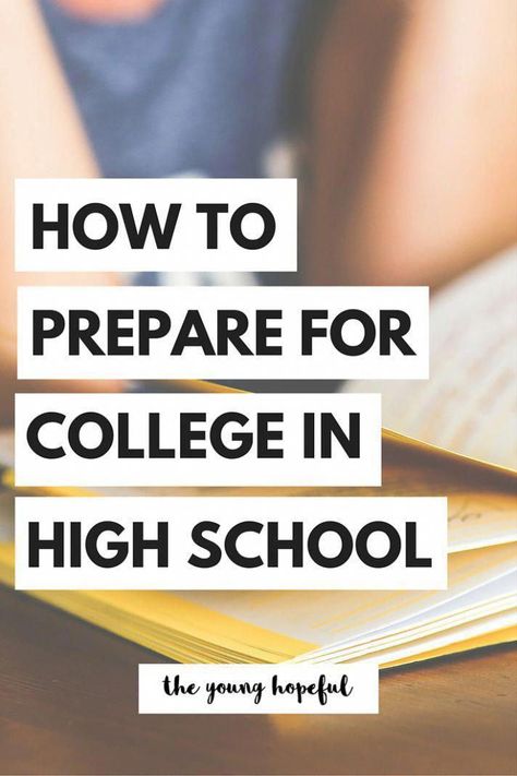 You can start preparing for college now! Here's what you can do to prepare for college in high school #onlineschools,webcourses,coursesites,onlineclasses,ecourses,onlinedegrees,onlinecourses,onlinemastersprograms,onlinecollegecourses,onlineuniversities,onlinehighschool,accreditedonlinecolleges,onlinecertificateprograms,onlinelearning,onlineeducation Preparing For College, Prepare For College, Importance Of Time Management, Freshman Year College, College Planning, College Courses, Online Degree, James Madison, Online University