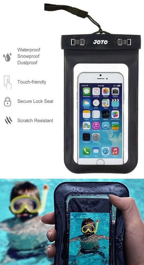 #3. Waterproof Phone Case -- 17 Awesome Products That Will Make This Your Best Summer Ever Best Summer Ever, Lg G2, Blackberry Z10, Waterproof Phone Case, Nokia Lumia, Waterproof Phone, Waterproof Bag, Htc One, Tablet Phone