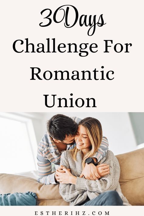 Make your marriage or relationship bounce back again as you engage in this 30-day romantic Challenge For A Healthy Union and see the way things will turn out for the interest of you and your lover. 30 Day Marriage Challenge Wife, 30 Day Intimacy Challenge, 30 Day Relationship Challenge, Marriage Challenge, Days Challenge, Relationship Challenge, Healthy Relationship Tips, Bounce Back, Healthy Relationship