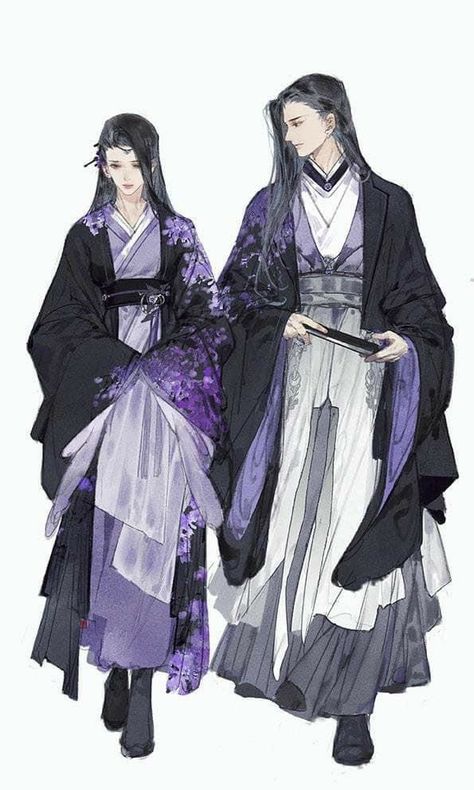 Hanfu Art, Ibuki Satsuki, Chinese Art Girl, Fashion Design Drawings, Chinese Clothing, Drawing Clothes, Fantasy Clothing, Mo Dao Zu Shi, Character Outfits