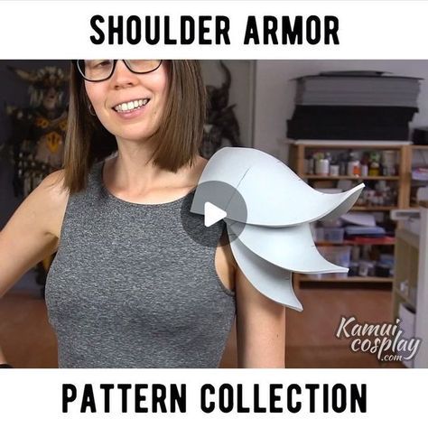 Ideas Carnaval, Armadura Cosplay, Foam Armor, Kinds Of Shapes, Shoulder Armor, Batik Fashion, Cosplay Tutorial, Cosplay Diy, Body Armor