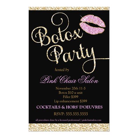 Botox Parties, Spa Event, Aesthetics Business, Botox Brow Lift, Cosmetic Fillers, Dental Spa, Nurse Injector, Sparkle Lips, Spa Marketing