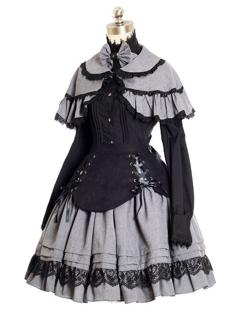 Toxic Tears, Character Clothes, Dark Elegance, Lolita Outfits, Old Fashion Dresses, Princess Outfits, Fantasy Dress, Fancy Outfits, Lolita Dress