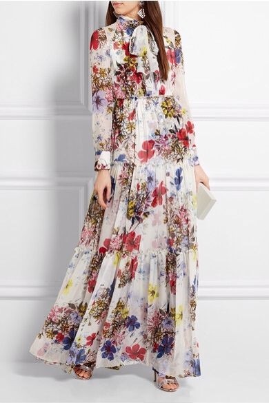 Chifon Dress, Vestidos Maxi, Dress Styling, Estilo Hijab, Vogue Vintage, Frock Fashion, Frock For Women, Long Frocks, Classy Fashion