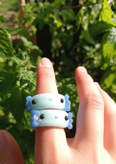 Diy Clay Rings, Kawaii Ring, Bff Rings, Fimo Kawaii, Polymer Clay Ring, Diy Air Dry Clay, Sweet Ring, Polymer Clay Jewelry Diy, Cute Polymer Clay