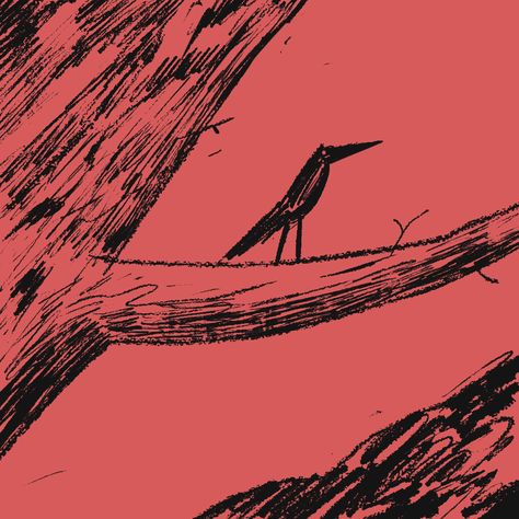 Aesthetic Animation Gif, Crow Animation, Crow Cawing, Crow Gif, Monster Animation, Tree Animation, Bird Animation, Nature Animation, Horror Animation