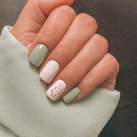 Nails 2020 Trends, Set Nails, Nagellack Trends, Squoval Nails, Subtle Nails, Simple Gel Nails, Work Nails, Casual Nails, Nail Polish Set