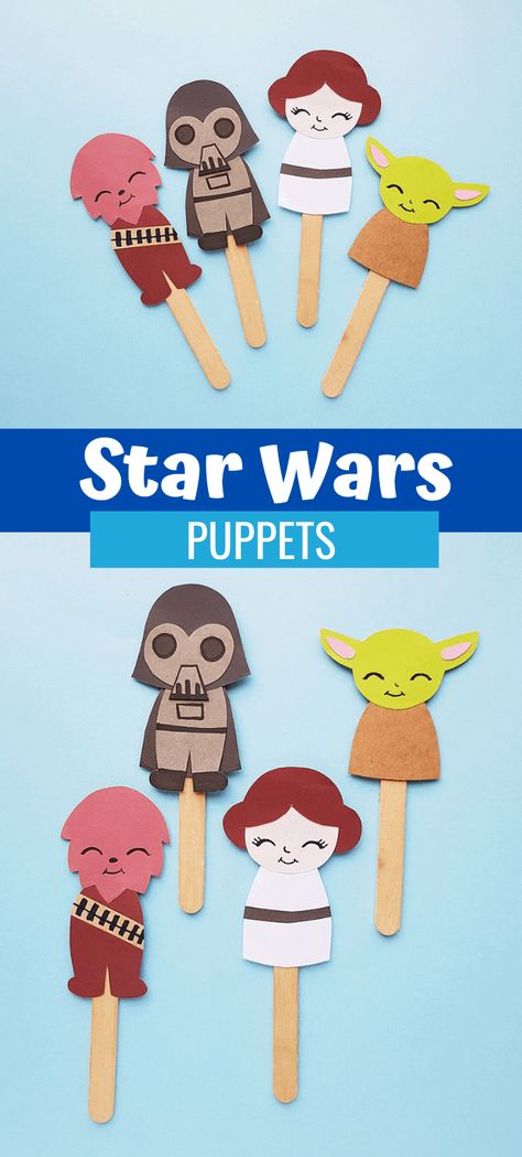 Light Savers, Star Wars Kids Crafts, Star Wars Diy Crafts, Star Wars Craft, Star Wars Favors, Han Solo Leia, Star Wars Activities, Star Wars Figurines, Star Wars Crafts