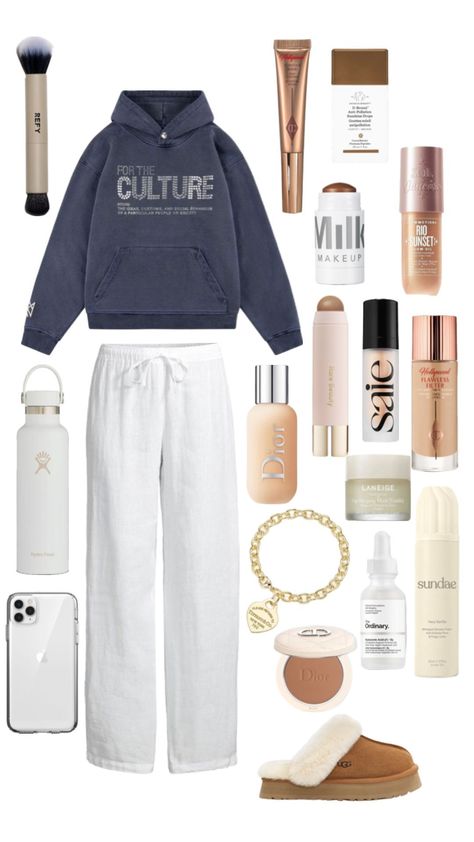 Basic outfit and makeup 😻 #beauty #outfitinspo #inspo #basic #makeup #drunkelephant #rarebeauty #preppy #costal #basicaussie Sunset Makeup, Basic Makeup, Basic Outfits, Your Aesthetic, Hollywood, Energy, Makeup, Outfit Inspo, Beauty