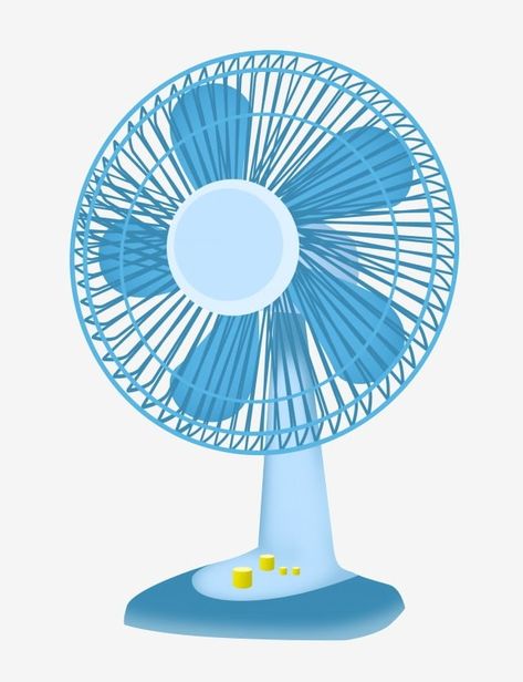 Fan Clipart, Fan Illustration, Fan Image, Book Cover Design Inspiration, Blue Electric, Fan Picture, Electric Fan, Clean Cotton, Visiting Cards