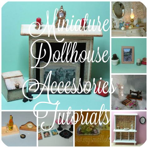 Dollhouse Furniture Tutorials, Barbie House Furniture, Miniature Dollhouse Accessories, Dollhouse Diy, Dollhouse Tutorials, Dollhouse Miniature Tutorials, Doll Furniture Diy, Miniature Tutorials, Diy Barbie Furniture