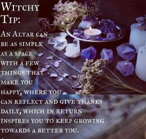 Unknown author Witchcraft Altar, Witches Altar, Wiccan Altar, Eclectic Witch, Wiccan Spell Book, Witchcraft For Beginners, Magical Life, Wicca Witchcraft, Pagan Witch