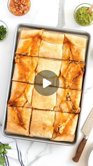 1,509 likes, 176 comments - thebakermama on April 21, 2024: "Beef and Bean Sheet Pan Quesadilla 😋🍽️ A delicious dinner that can be on the table in less than an hour! Serve with a variety of ...". Taco Sheet Pan Dinner, Sheet Pan Quesadilla, Pan Quesadilla, Sheet Pan Quesadillas, Simple Supper, Butter Making, Better Homes And Garden, Sheet Pan Dinners, Delicious Dinner