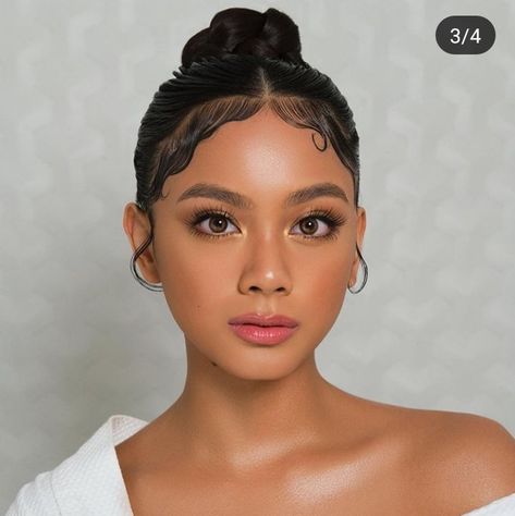 Filipina Makeup, Graduation Look Makeup, Filipino Makeup, Tan Skin Makeup, Ylona Garcia, Prom Makeup Look, Makeup Look Ideas, Wedding Guest Makeup, Light Makeup Looks