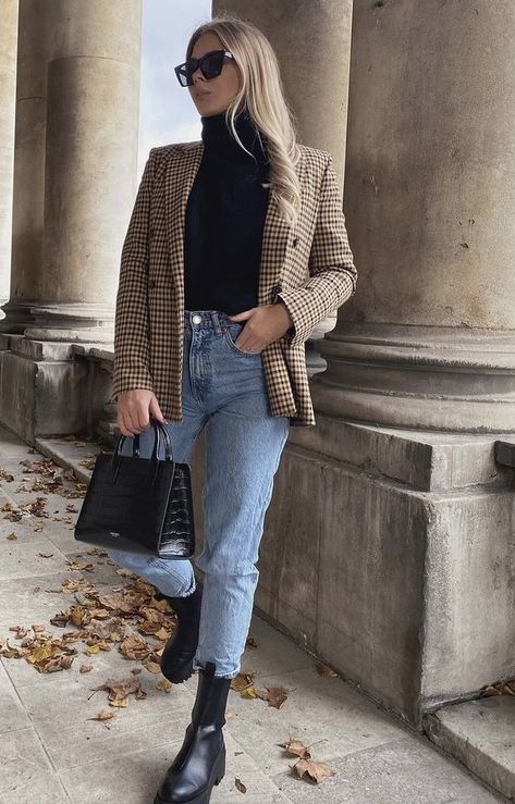 Blazer Outfits Casual, Blazer Outfits For Women, Chic Winter Outfits, Office Outfits Women, Business Casual Outfits For Women, Blazer Outfit, Mode Boho, Business Casual Outfits For Work, Mode Casual