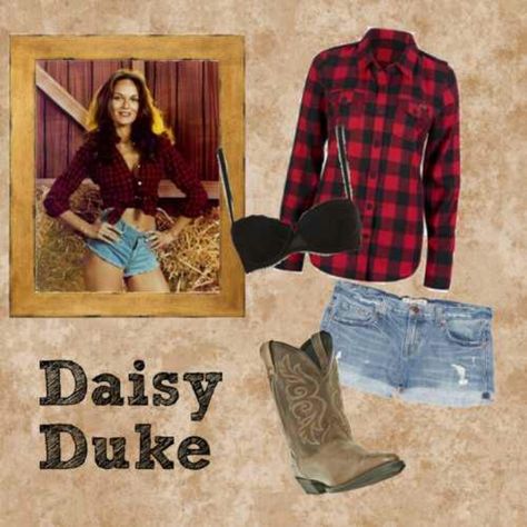 Daisy Duke Daisy Duke Outfit Dukes Of Hazard, Daisy Duke Halloween Costume, Dukes Of Hazard Halloween Costume, Daisy Duke Photoshoot, Dukes Of Hazzard Costume, Daisy Duke Costume, Daisy Duke Outfit, Hillbilly Party, Hill Billy