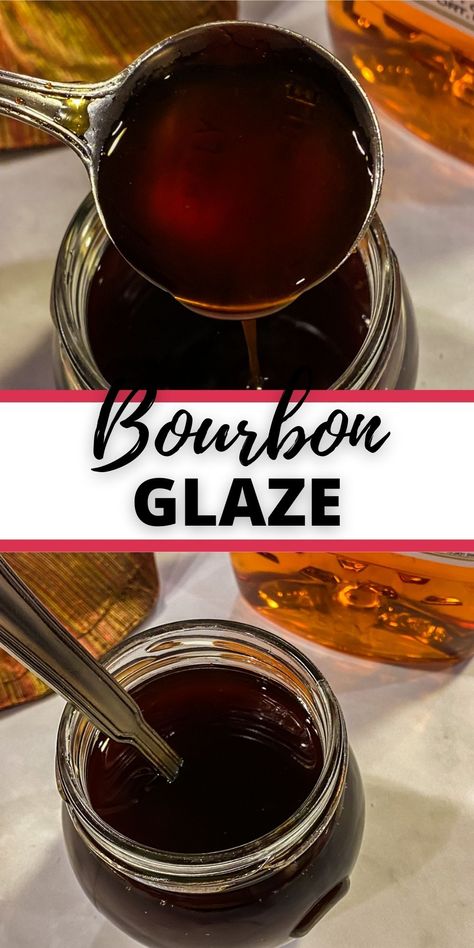 Sweet Bourbon Glaze, Bourbon Glaze Recipe, Whiskey Glaze, Bourbon Steak, Whiskey Sauce, Best Bourbon, Sweet Bourbon, Bourbon Recipes, Bourbon Sauce