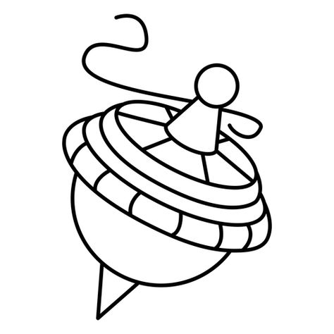 Spinning top stroke #AD , #Sponsored, #PAID, #stroke, #top, #Spinning Spinning Top Illustration, Spinning Top Toy, Brochure Illustration, Black And White Clipart, Outline Images, School Images, Spinner Toy, Top Tattoos, Clipart Black And White