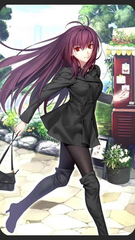 Fate Scathach, Fate Fanart, Series Artwork, Type Moon Anime, Scathach Fate, Fate Characters, Fate Stay Night Series, Accel World, Fate Servants