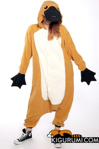 Platypus Kigurumi Onesie Animal Adult Costume Pajamas Charmander Onesie, Pyjamas Onesie, Deer Onesie, Adult Onesie Pajamas, Pokemon Clothes, Animal Onesie, Onesie Costumes, Animal Pajamas, Onesie Pajamas