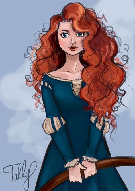 Merida Prenses Merida, Disney Amor, Princess Merida, Disney Brave, Merida Brave, Images Disney, Karakter Disney, Pinturas Disney, Disney Princess Art